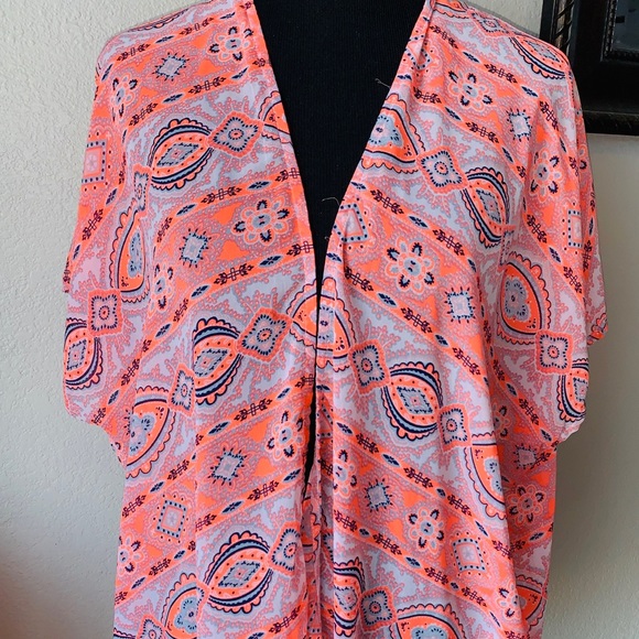 Hot Bright Summer Swim Suit Cover up Kimono - Picture 1 of 6